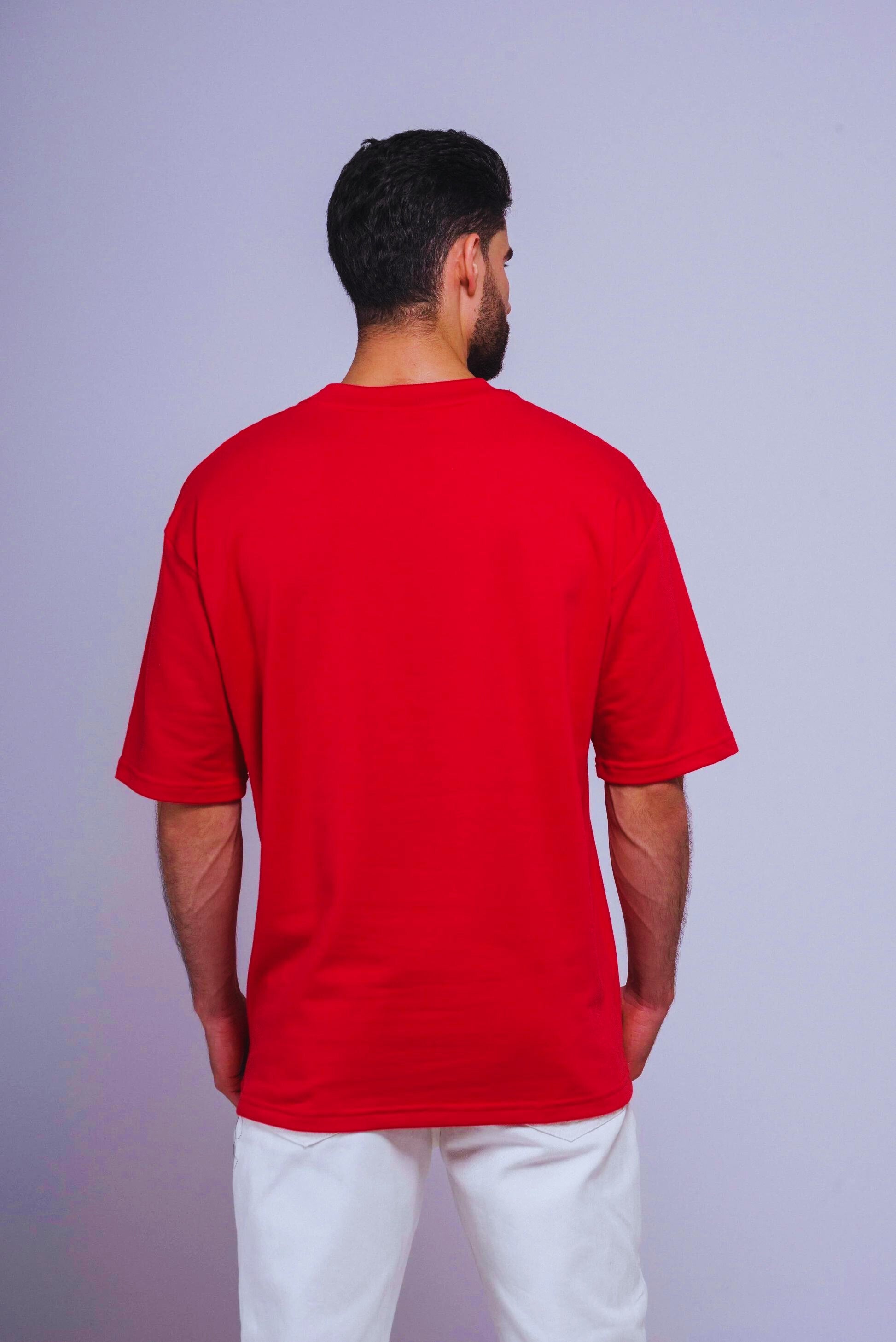 Camiseta Oversize Roja