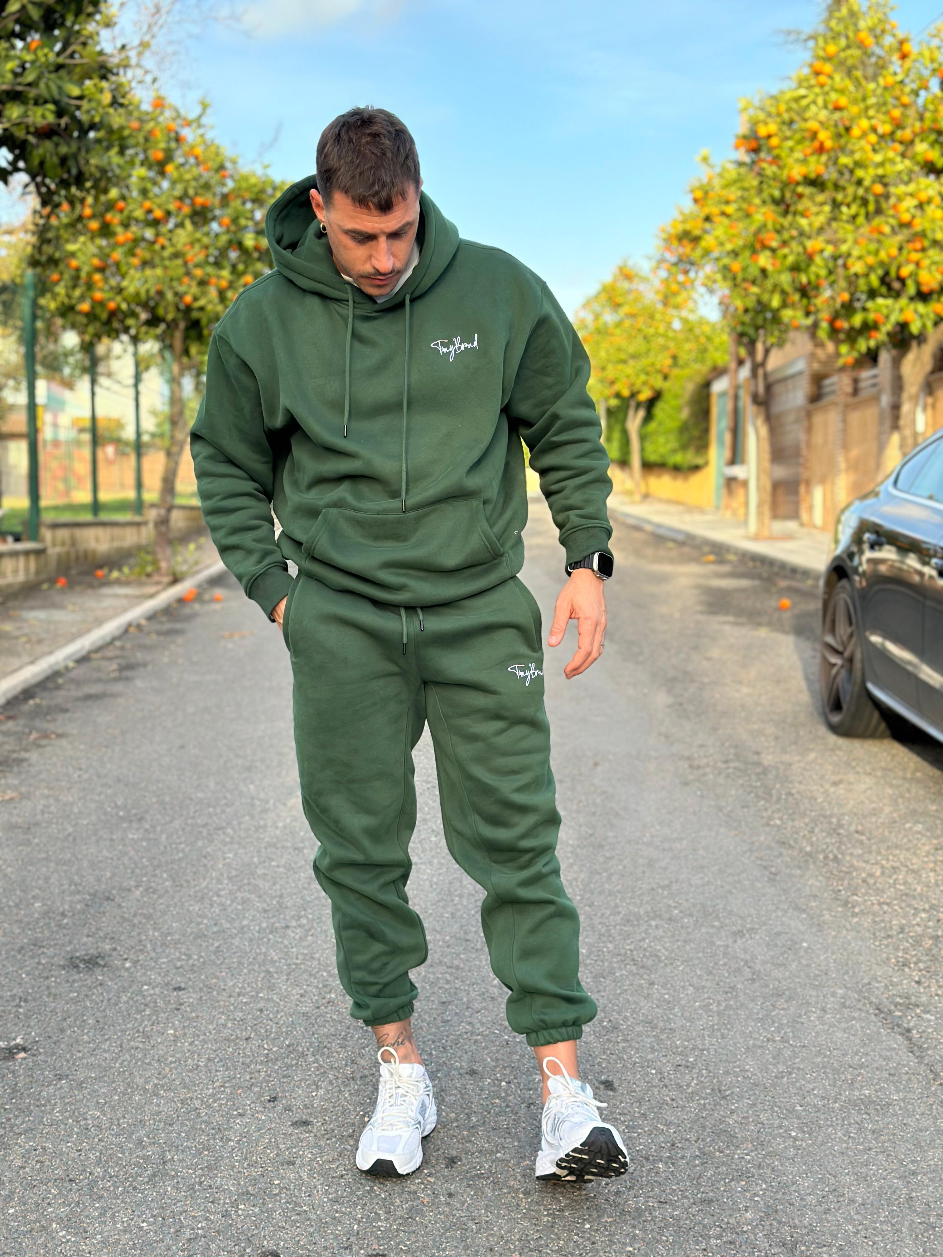 Sudadera Oversize Verde