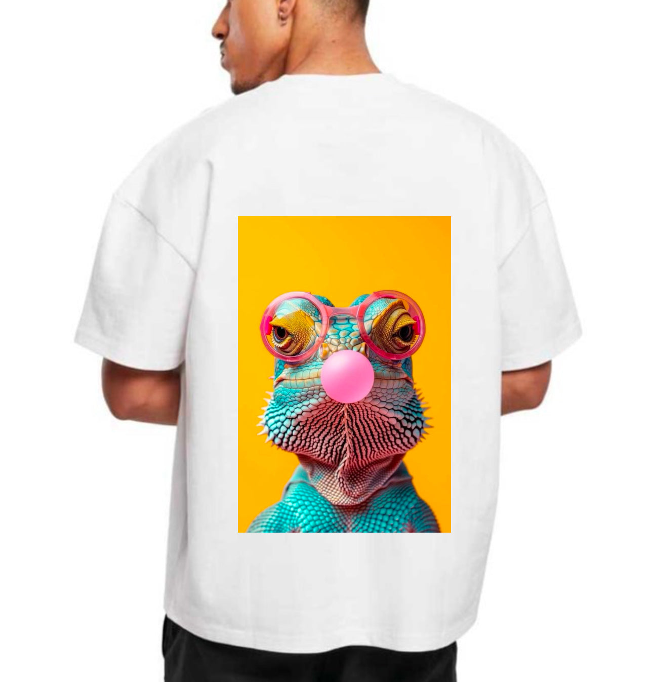 CAMISETA OVERSIZE IGUANA
