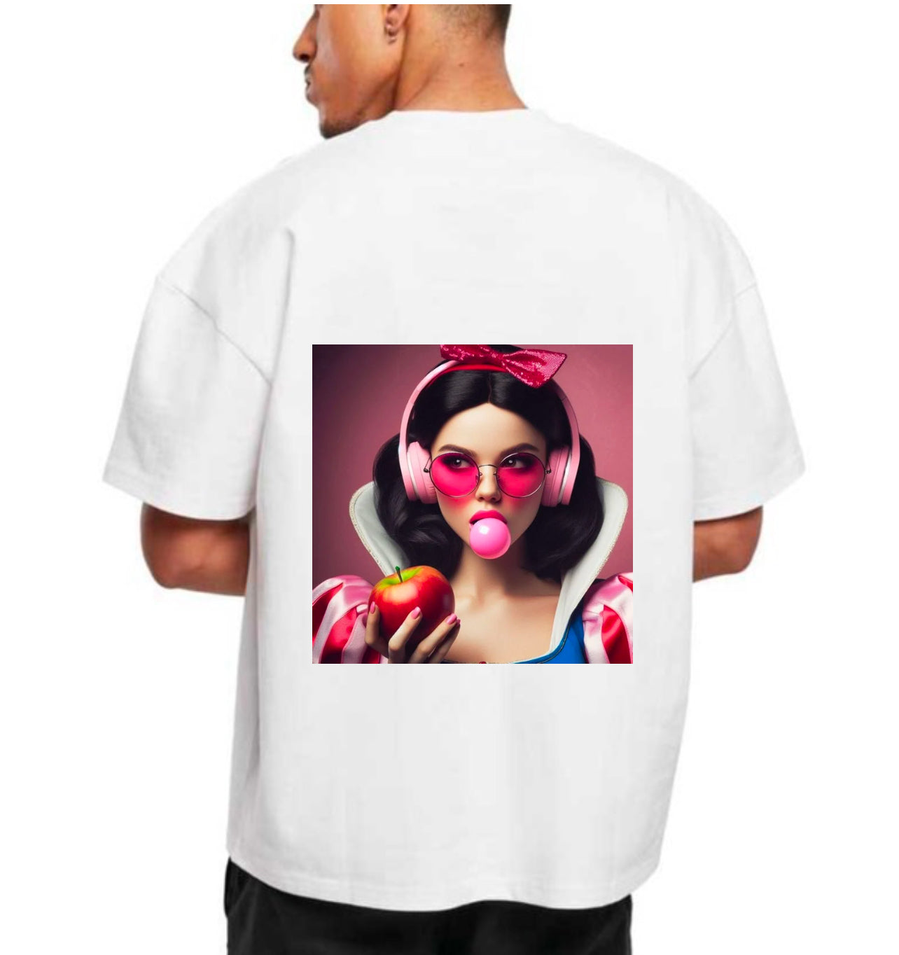 CAMISETA OVERSIZE BLANCA NIEVES
