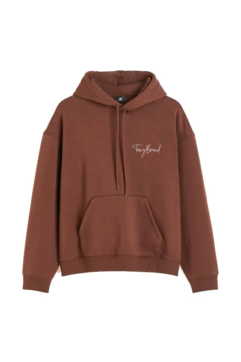 Sudadera Oversize Marron