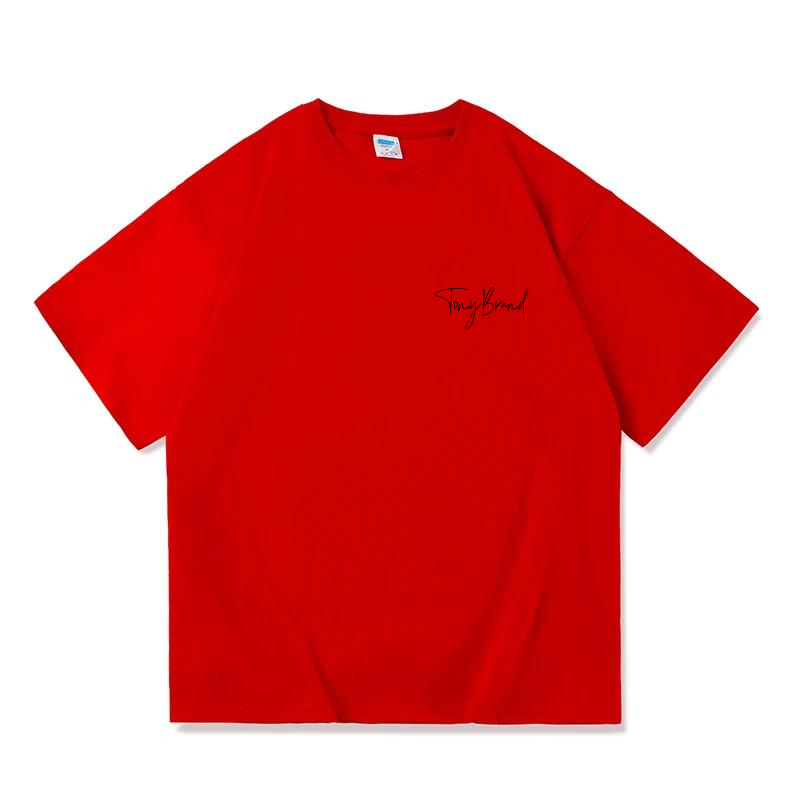 Camiseta Oversize Roja
